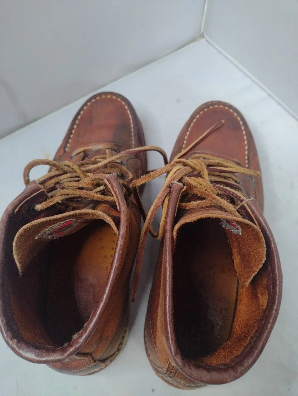 Red Wing 1907 6-in Moc-Toe  US Men's 10.5 Brown Leather Work Boots